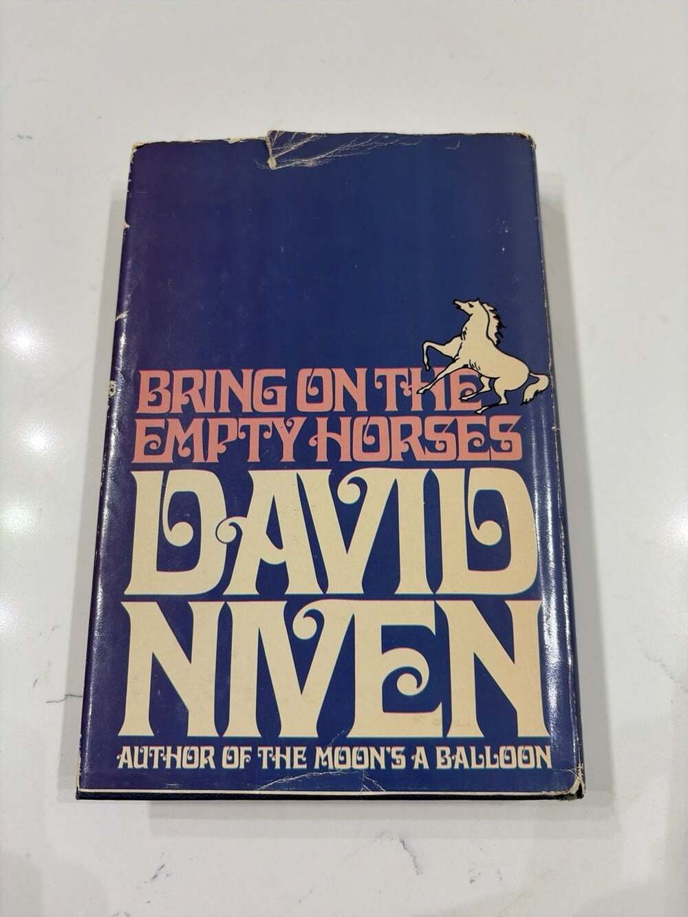 Bring on the Empty Horses by David Niven, Hardcover Book Club Edition, 1975